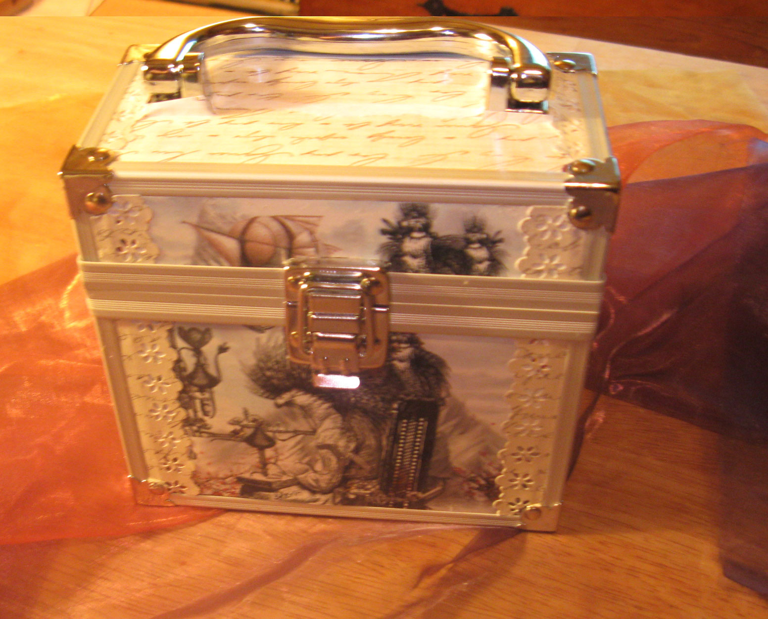 The Attic Shoppe Trading Co OOAK Box Purses Airships and the Macabre by Bethalynne Bajema