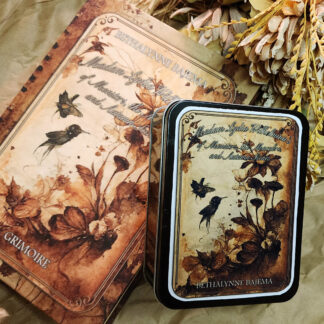 Madam Lydia Wilhelminas Tarot of the Macabre Monsters and Autumn Scenes Deck and Grimoire