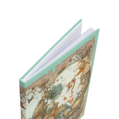 Mermaid and Her Fishes Hardcover Journal Overview