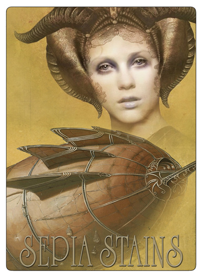 The Sepia Stains Tarot by Bethalynne Bajema