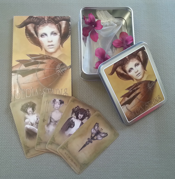 The Sepia Stains Tarot by Bethalynne Bajema