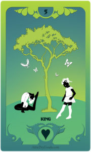 The Butterfly Circus Lenormand Deck - Tree - by Bethalynne Bajema