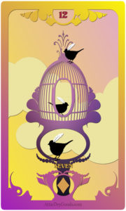 The Butterfly Circus Lenormand Deck - Birds - by Bethalynne Bajema